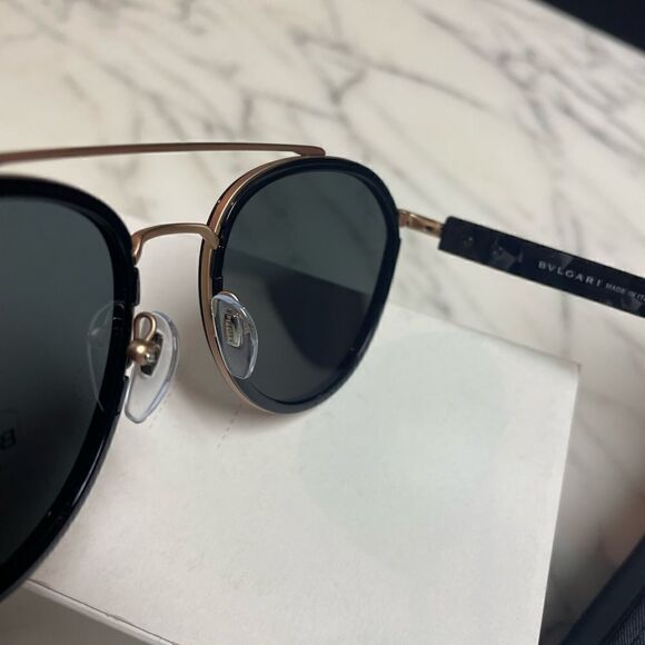 NIB Aviator Bvlgari Sunglasses - Picture 7 of 10